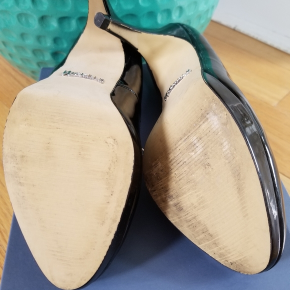 ⚠️ Sexy! Black 5" platform heels from Nickels - Picture 8 of 12